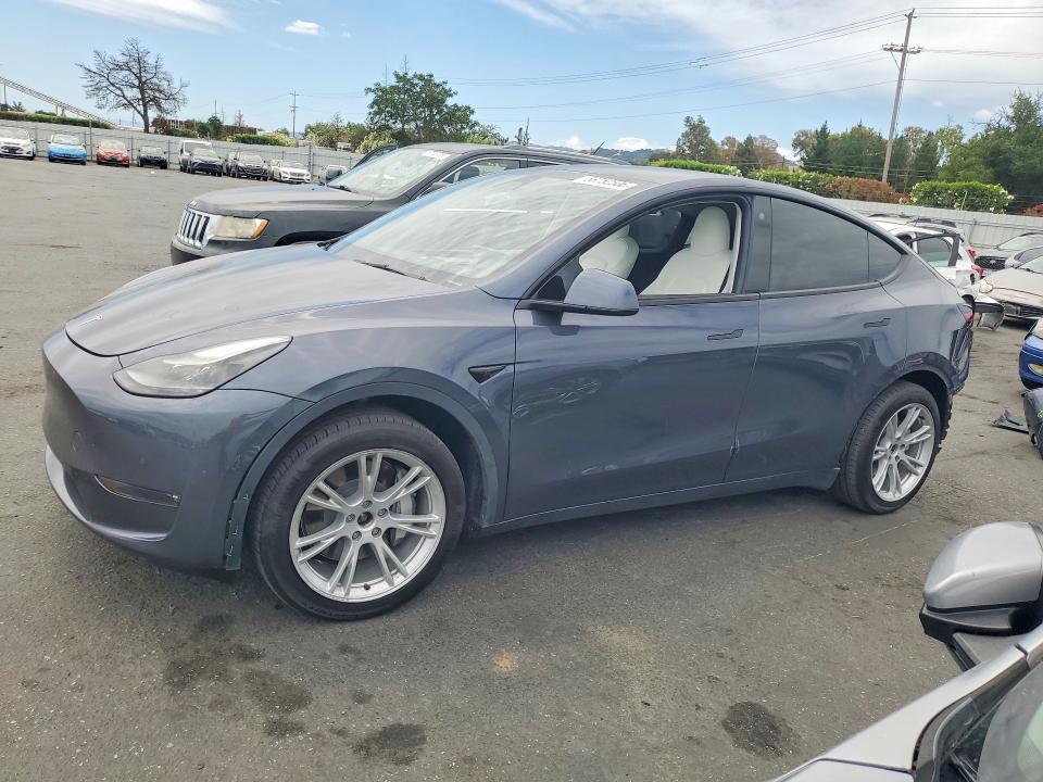 Продажа на аукционе авто 2022 Tesla Model Y, vin: 7SAYGDEE3NF537127, номер лота: 58752506
