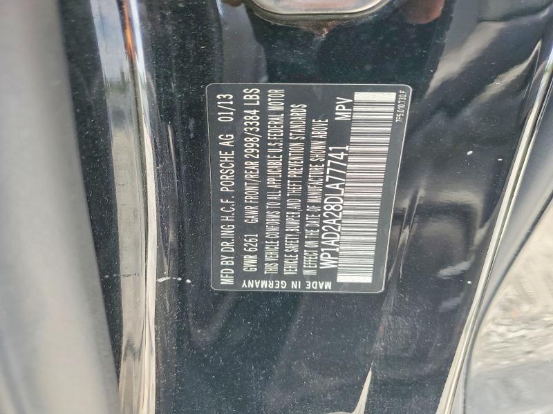 Продажа на аукционе авто 2013 Porsche Cayenne, vin: WP1AD2A28DLA77741, номер лота: 56458236