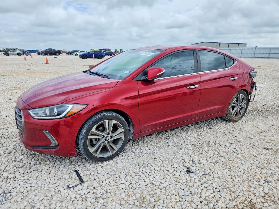 Продаж на аукціоні авто 2017 Hyundai Elantra, vin: KMHD84LF6HU333143, номер лоту: 56807236