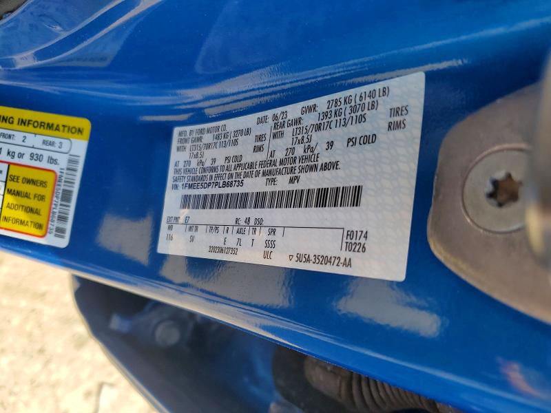 55946786 :رقم المزاد ، 1FMEE5DP7PLB68735 vin ، 2023 Ford Bronco مزاد بيع