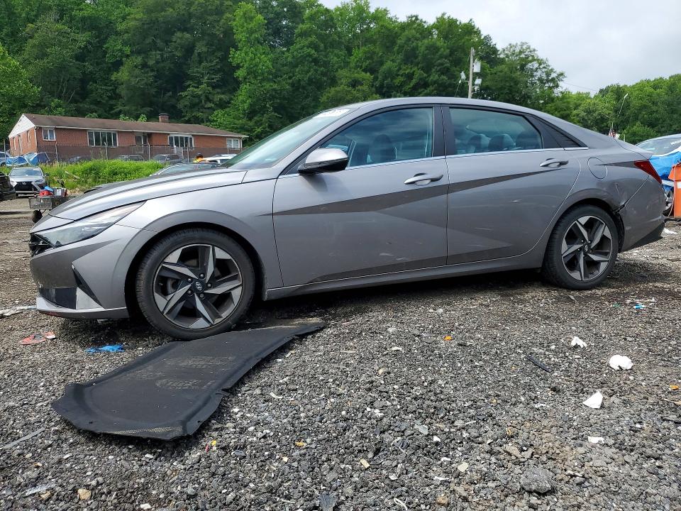 2021 Hyundai Elantra მანქანა იყიდება აუქციონზე, vin: KMHLP4AG9MU071543, აუქციონის ნომერი: 56468036