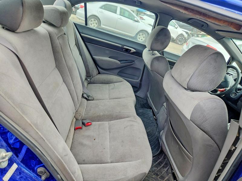59260006 :رقم المزاد ، 2HGFA16846H020137 vin ، 2006 Honda Civic مزاد بيع