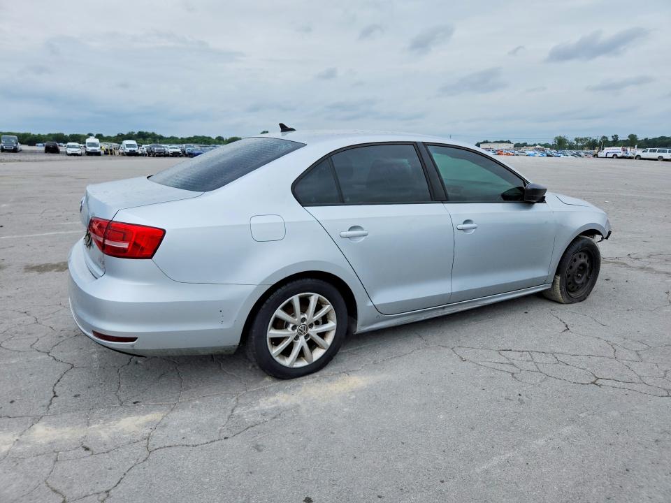 2015 Volkswagen Jetta მანქანა იყიდება აუქციონზე, vin: 3VWD17AJ1FM353655, აუქციონის ნომერი: 59116336