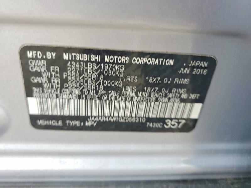 Aukcja sprzedaży 2016 Mitsubishi Outlander Sport, vin: JA4AR4AW1GZ056310, numer aukcji: 56721436