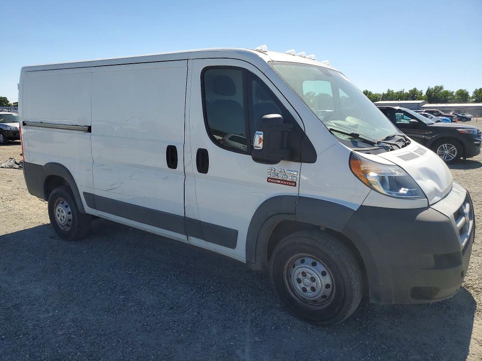 55801926 :رقم المزاد ، 3C6TRVAD7EE124435 vin ، 2014 Ram Promaster 1500 مزاد بيع