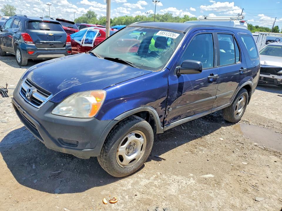 2004 Honda Cr-v მანქანა იყიდება აუქციონზე, vin: SHSRD68544U209496, აუქციონის ნომერი: 58512326
