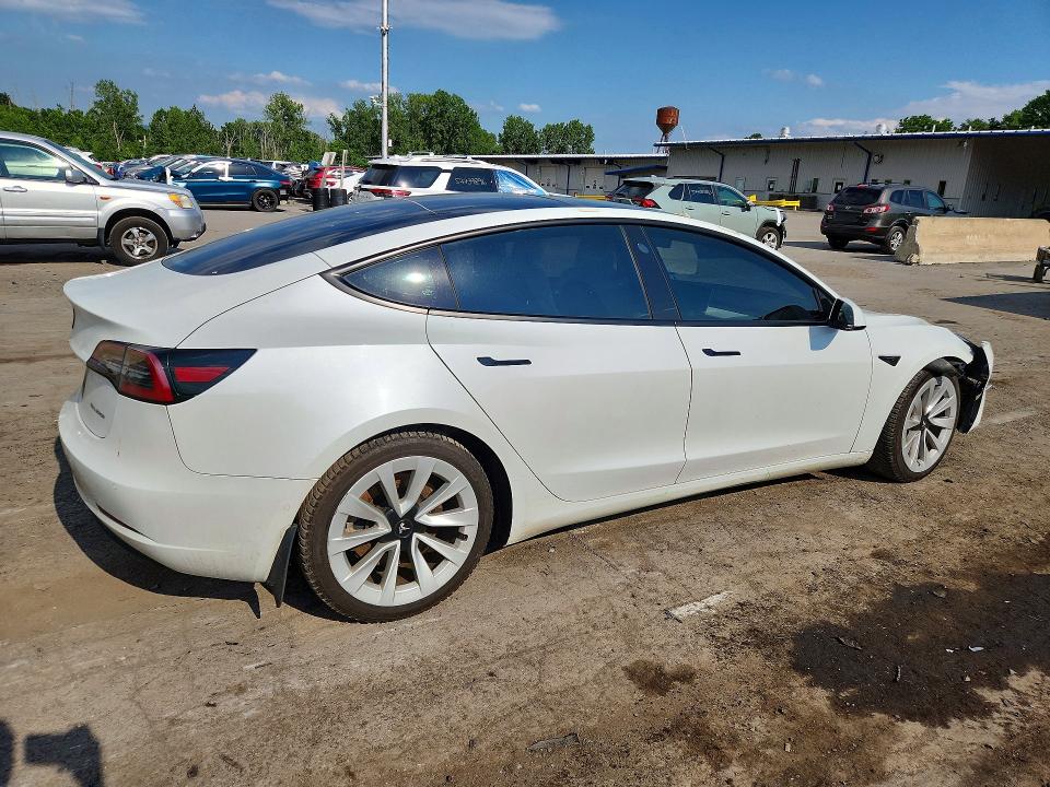 2021 Tesla Model 3 მანქანა იყიდება აუქციონზე, vin: 5YJ3E1EB7MF047435, აუქციონის ნომერი: 57902666