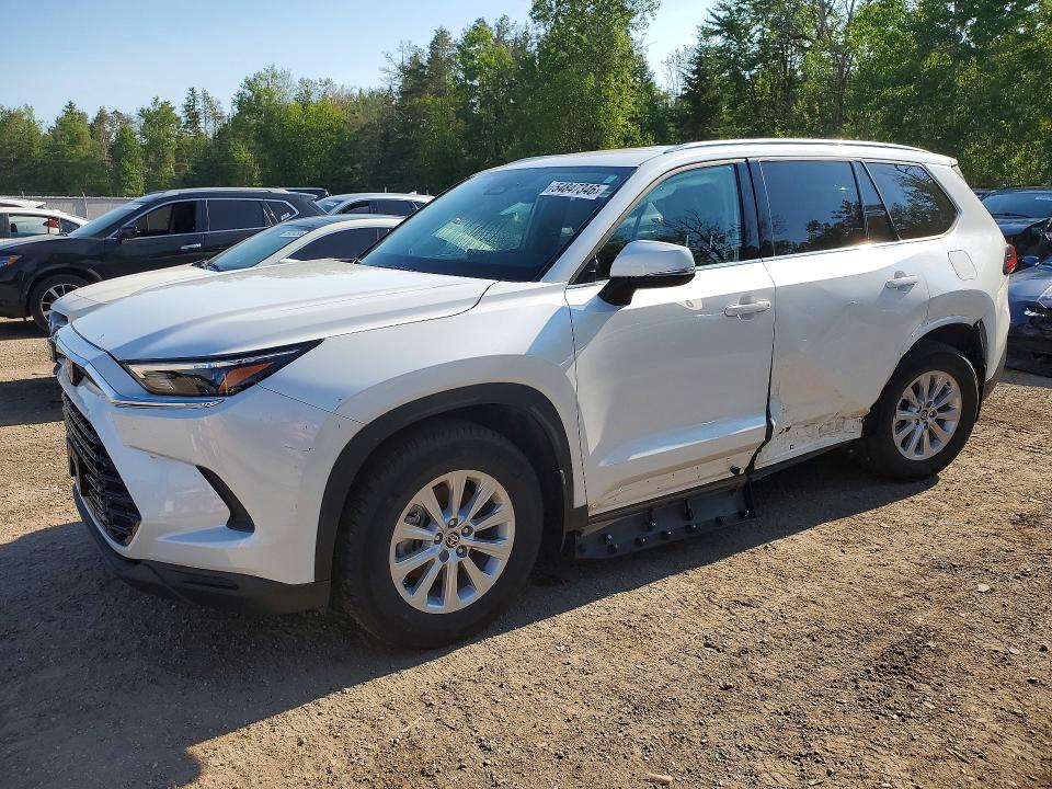 2025 Toyota Grand Highlander Hybrid მანქანა იყიდება აუქციონზე, vin: 5TDACAB54SS043086, აუქციონის ნომერი: 54847346