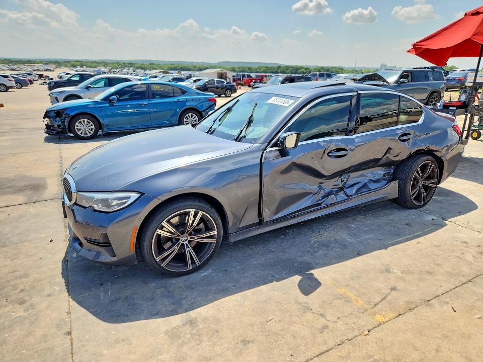 2021 Bmw 330i მანქანა იყიდება აუქციონზე, vin: 3MW5R1J04M8C08939, აუქციონის ნომერი: 55701596