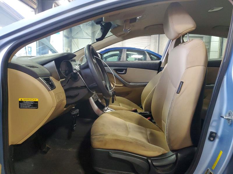 2012 Hyundai Elantra მანქანა იყიდება აუქციონზე, vin: KMHDH4AE1CU274635, აუქციონის ნომერი: 56751006