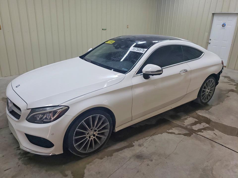 Auction sale of the 2017 Mercedes-benz C, vin: WDDWJ4JB3HF424513, lot number: 55750576