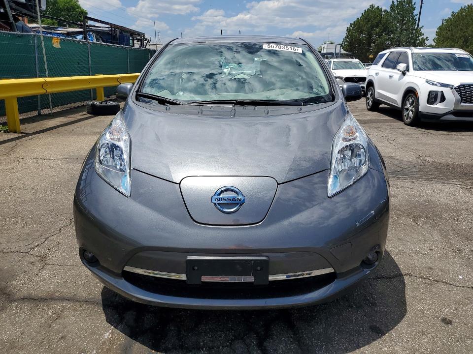 2017 Nissan Leaf მანქანა იყიდება აუქციონზე, vin: 1N4BZ0CP8HC301820, აუქციონის ნომერი: 56703516