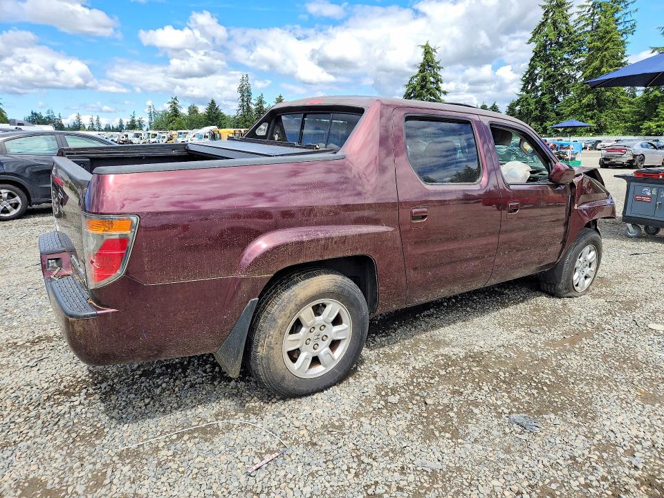 2007 Honda Ridgeline მანქანა იყიდება აუქციონზე, vin: 2HJYK16527H003442, აუქციონის ნომერი: 56829446