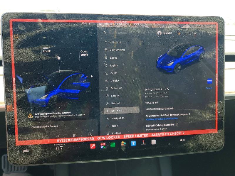 Продажа на аукционе авто 2021 Tesla Model 3, vin: 5YJ3E1EB1MF938269, номер лота: 55938416