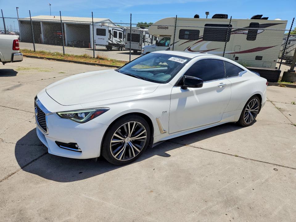 2018 Infiniti Q60 მანქანა იყიდება აუქციონზე, vin: JN1CV7EKXJM200656, აუქციონის ნომერი: 55072656