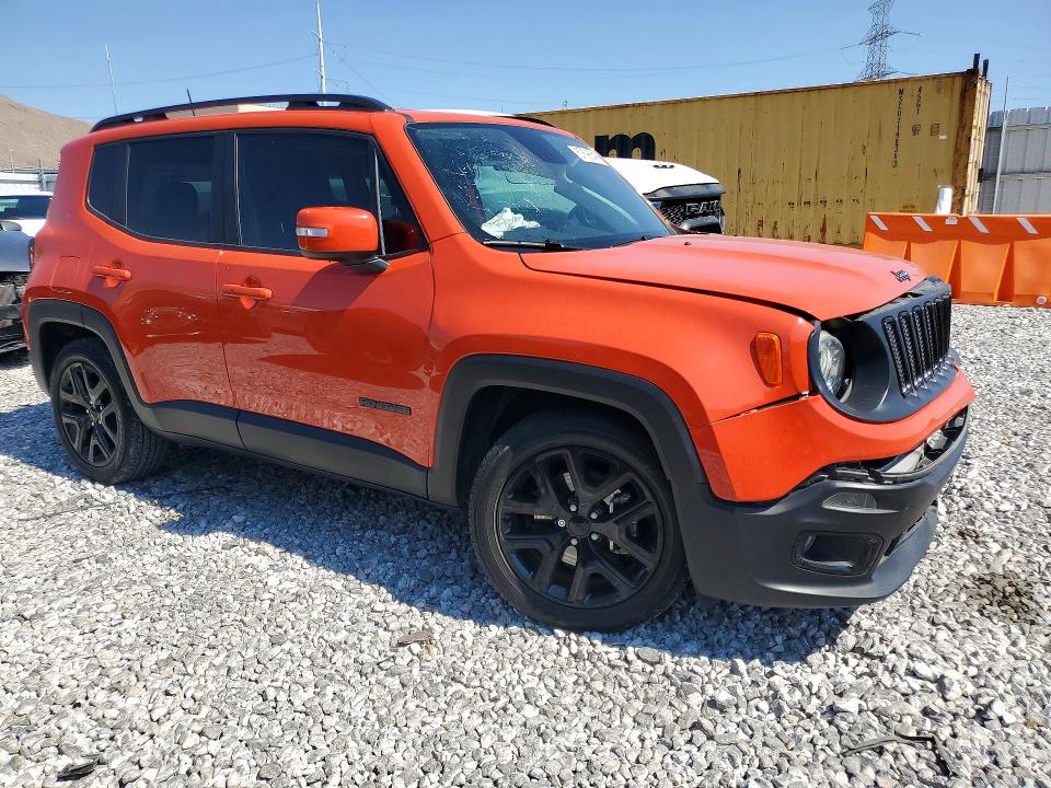 Продаж на аукціоні авто 2018 Jeep Renegade, vin: ZACCJABB1JPH78284, номер лоту: 57596546