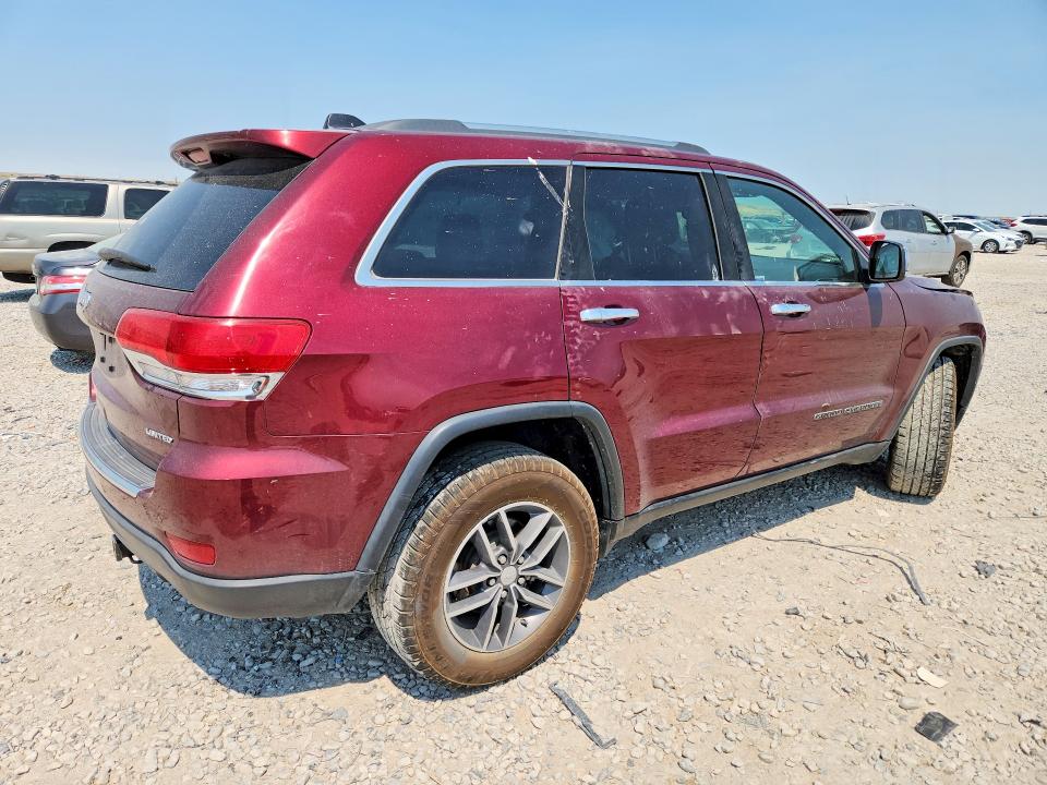 58301476 :رقم المزاد ، 1C4RJFBG5HC872248 vin ، 2017 Jeep Grand Cherokee مزاد بيع