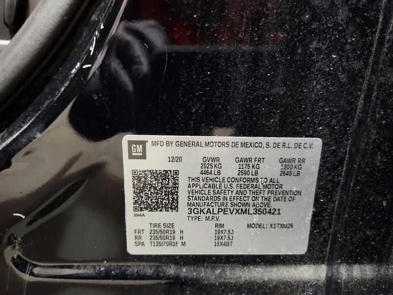 Aukcja sprzedaży 2021 Gmc Terrain, vin: 3GKALPEVXML350421, numer aukcji: 58479246