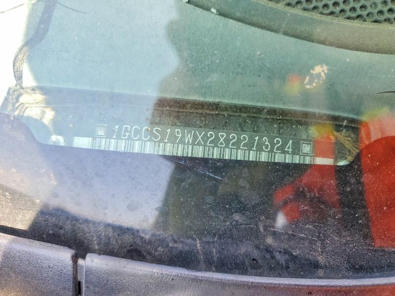 Продаж на аукціоні авто 2002 Chevrolet S Truck, vin: 1GCCS19WX28221324, номер лоту: 58648606