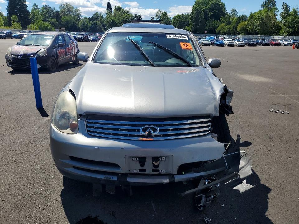 2004 Infiniti G35 მანქანა იყიდება აუქციონზე, vin: JNKCV51F64M714534, აუქციონის ნომერი: 61597976
