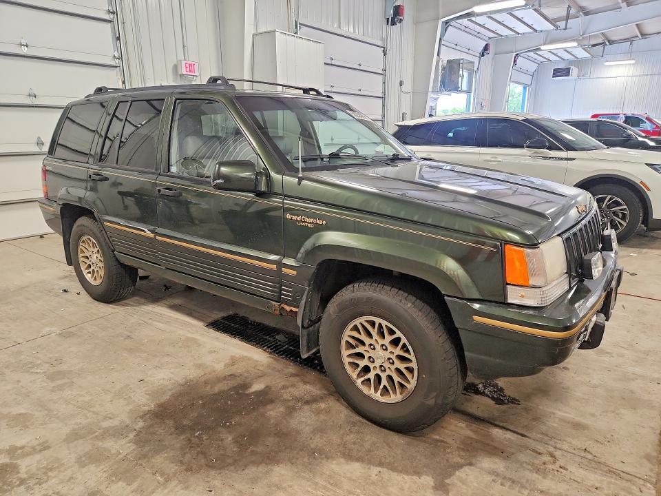 58234056 :رقم المزاد ، 1J4GZ78Y0SC528561 vin ، 1995 Jeep Grand Cherokee مزاد بيع