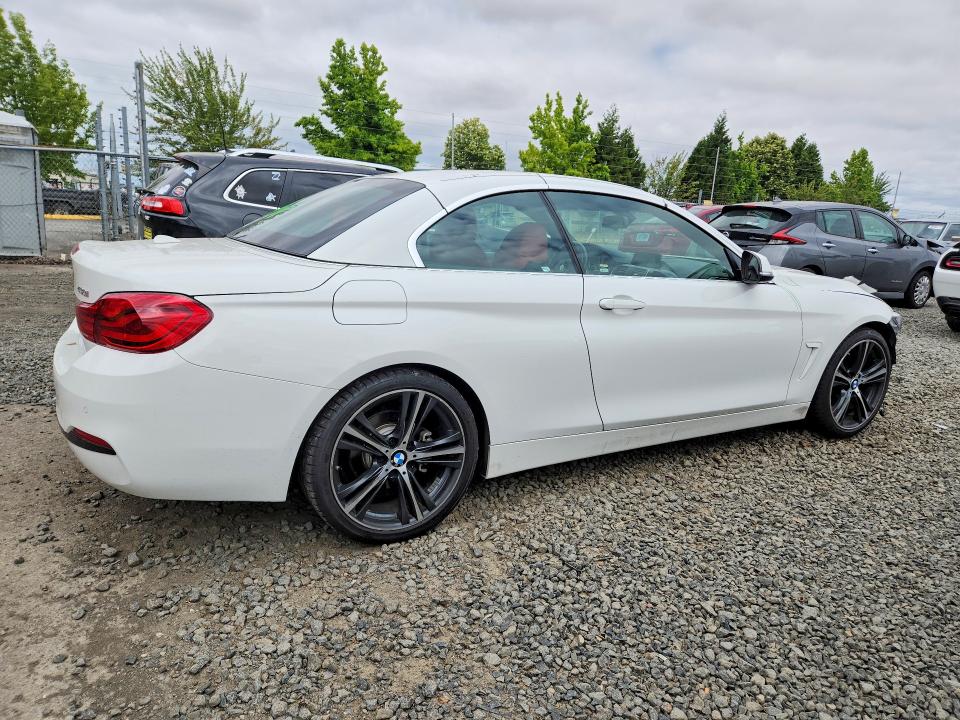 2019 Bmw 430i მანქანა იყიდება აუქციონზე, vin: WBA4Z1C58KEE48528, აუქციონის ნომერი: 58814886