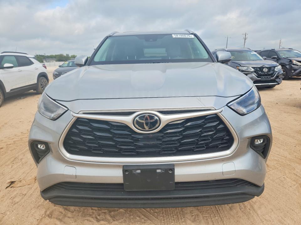 Продажа на аукционе авто 2021 Toyota Highlander, vin: 5TDGZRAH5MS520646, номер лота: 58180076