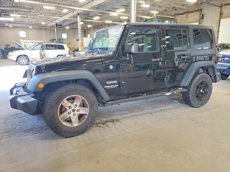 57219816 :رقم المزاد ، 1C4BJWDG0EL304404 vin ، 2014 Jeep Wrangler Unlimited مزاد بيع