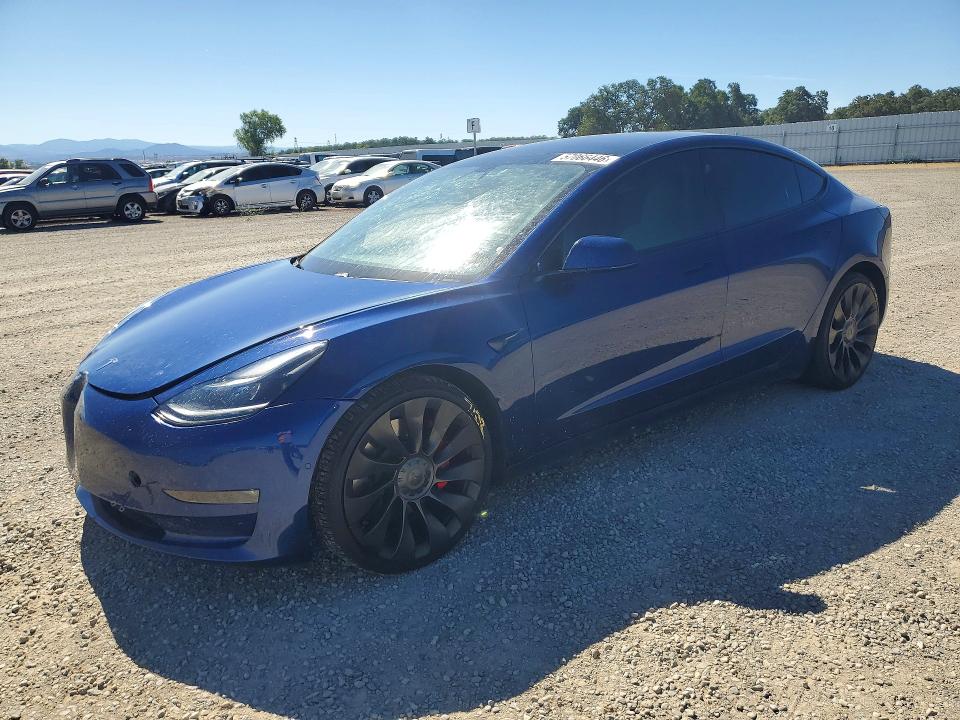 Продажа на аукционе авто 2021 Tesla Model 3, vin: 5YJ3E1EC1MF084618, номер лота: 57066446