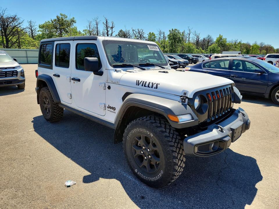 Продаж на аукціоні авто 2021 Jeep Wrangler Unlimited, vin: 1C4HJXDGXMW593384, номер лоту: 55046036
