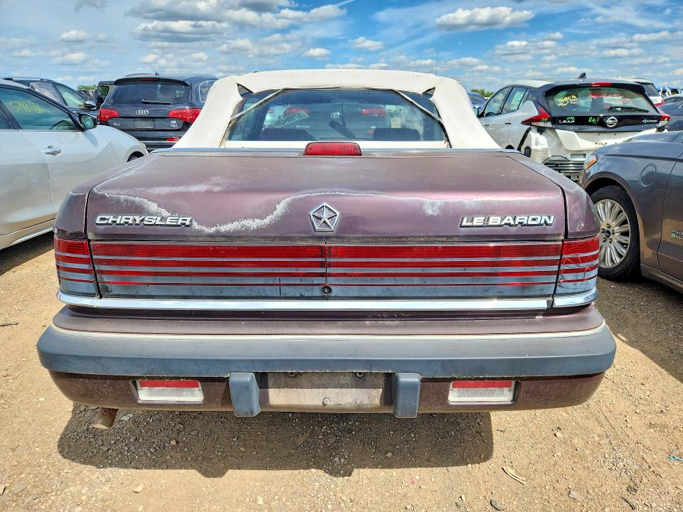 Aukcja sprzedaży 1991 Chrysler Lebaron, vin: 1C3XJ4536MG100515, numer aukcji: 57186436