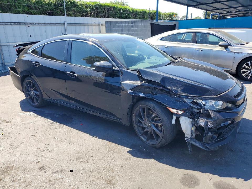 Продажа на аукционе авто 2018 Honda Civic, vin: 2HGFC1E51JH709224, номер лота: 57736886