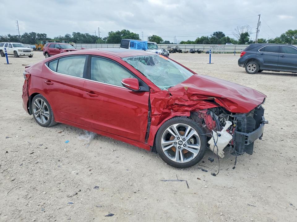 Продажа на аукционе авто 2018 Hyundai Elantra, vin: KMHD84LF9JU451841, номер лота: 58048286