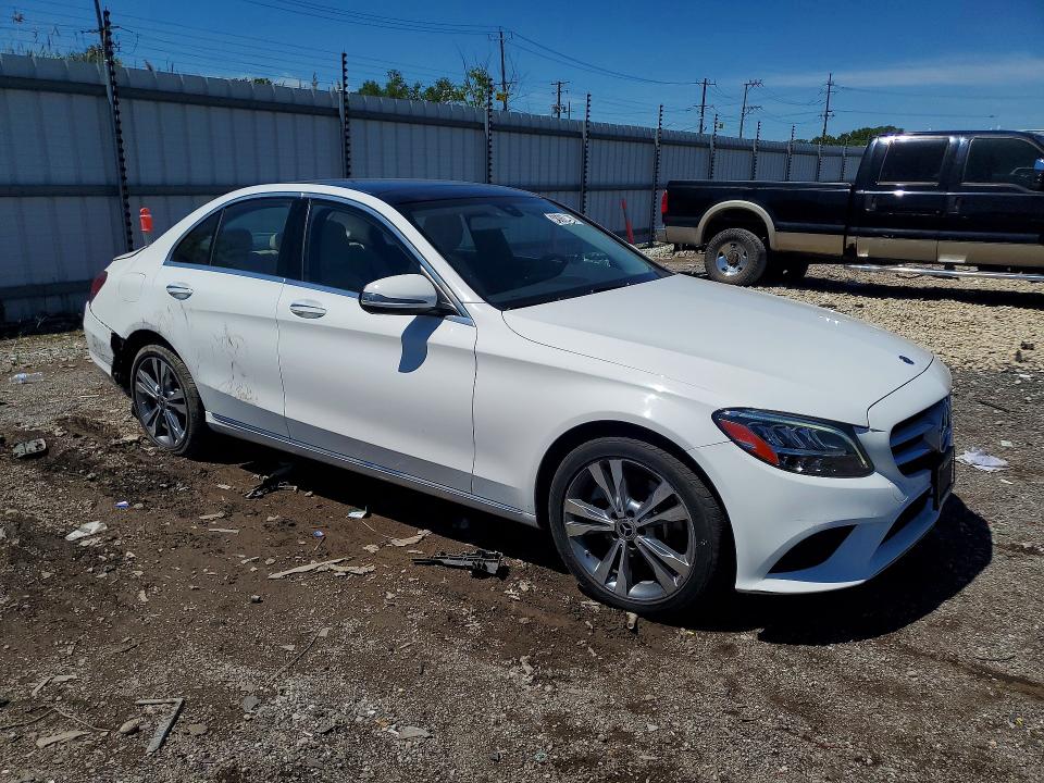 2019 Mercedes-benz C მანქანა იყიდება აუქციონზე, vin: 55SWF8EB7KU286532, აუქციონის ნომერი: 58362106