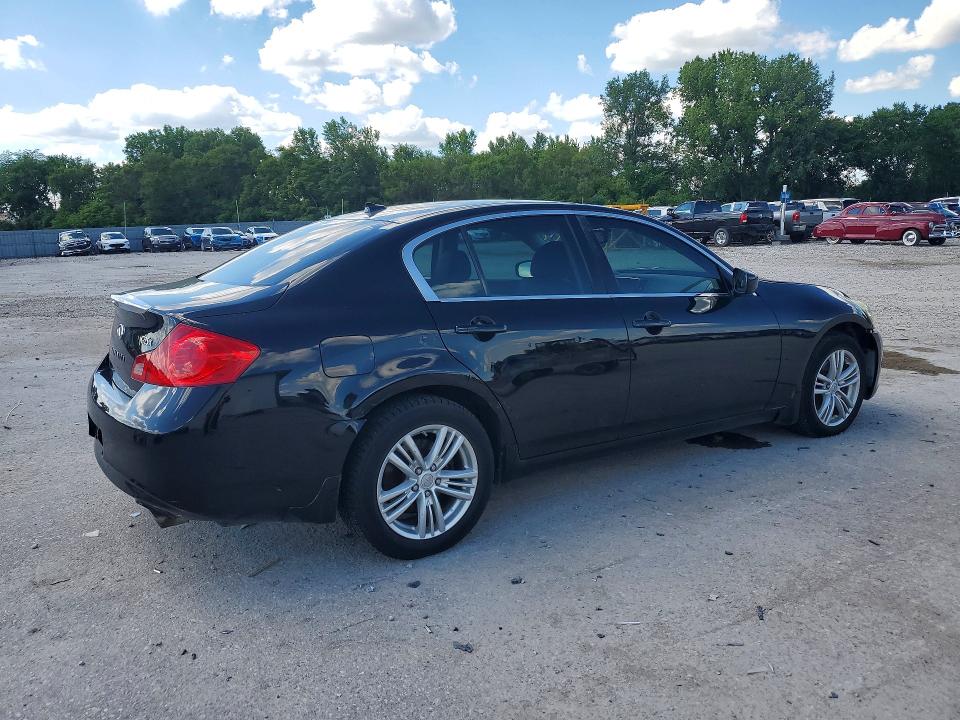 Продажа на аукционе авто 2011 Infiniti G25 Sedan, vin: JN1DV6AR4BM650984, номер лота: 58121256