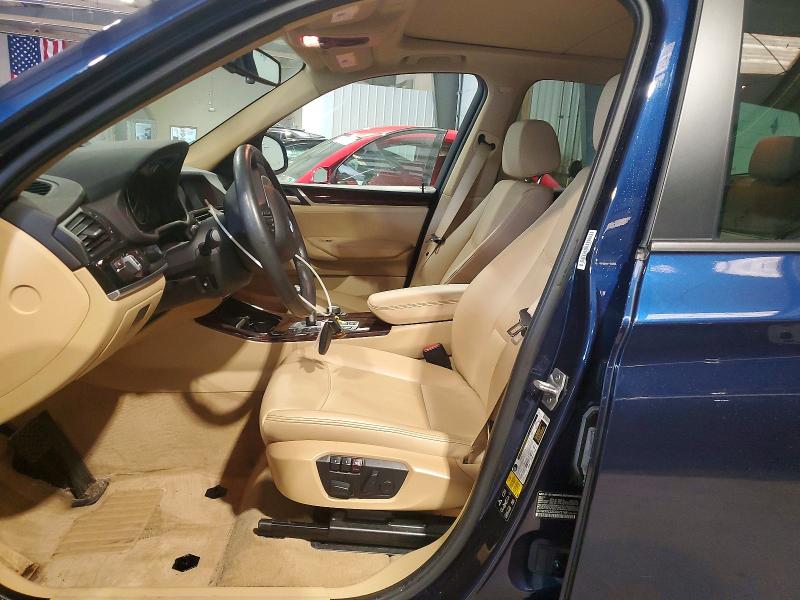 2016 Bmw X3 მანქანა იყიდება აუქციონზე, vin: 5UXWX9C52G0D75188, აუქციონის ნომერი: 57836466