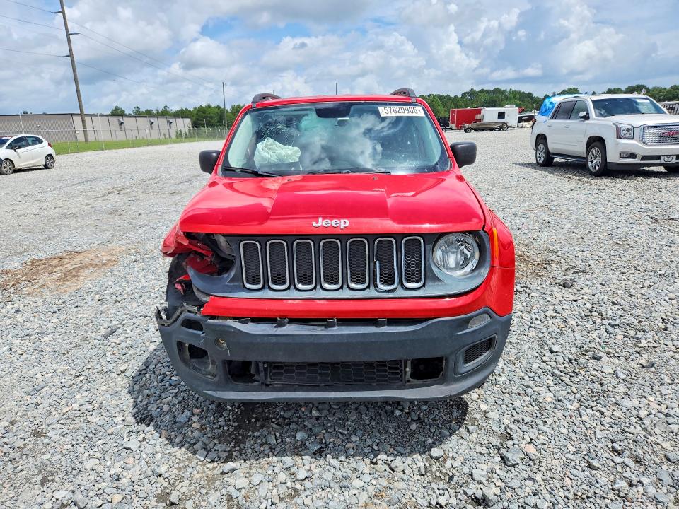 57820906 :رقم المزاد ، ZACCJBAB3HPG21678 vin ، 2017 Jeep Renegade مزاد بيع