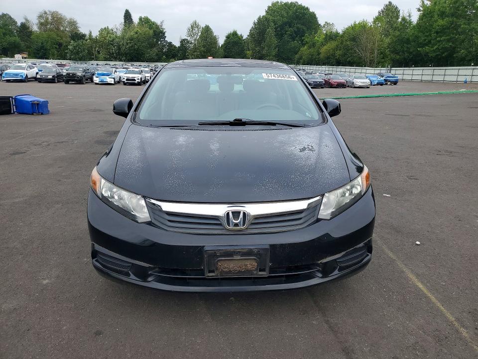 2012 Honda Civic მანქანა იყიდება აუქციონზე, vin: 2HGFB2F92CH595117, აუქციონის ნომერი: 57436856