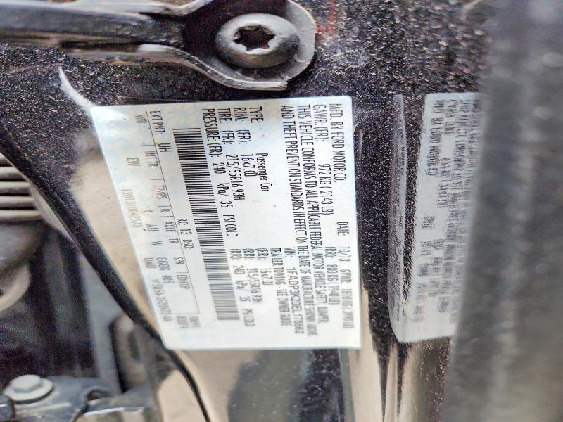 55568786 :رقم المزاد ، 1FADP3K20EL178662 vin ، 2014 Ford Focus مزاد بيع