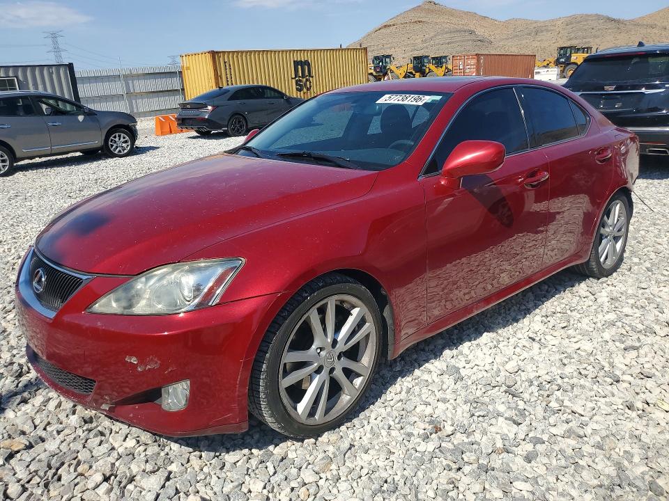 2007 Lexus Is მანქანა იყიდება აუქციონზე, vin: JTHBK262675033216, აუქციონის ნომერი: 57738196