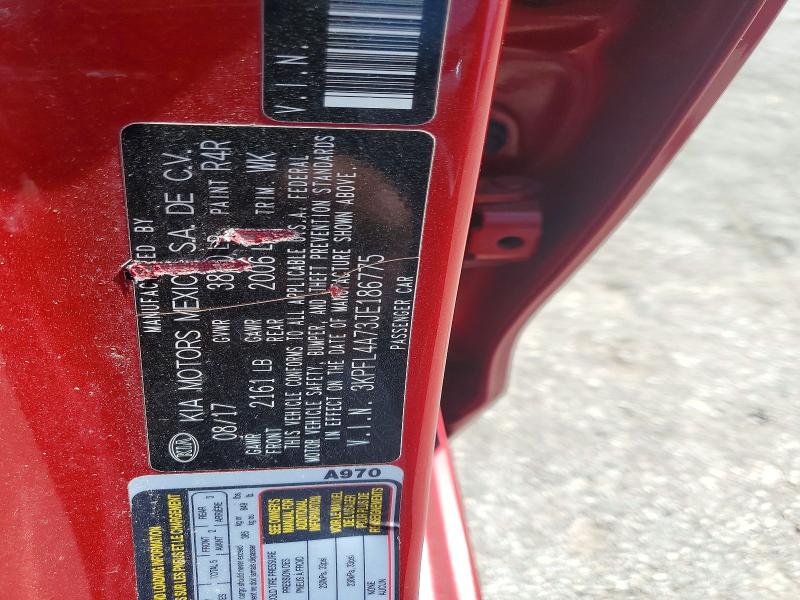 Продажа на аукционе авто 2018 Kia Forte, vin: 3KPFL4A73JE186775, номер лота: 57592356