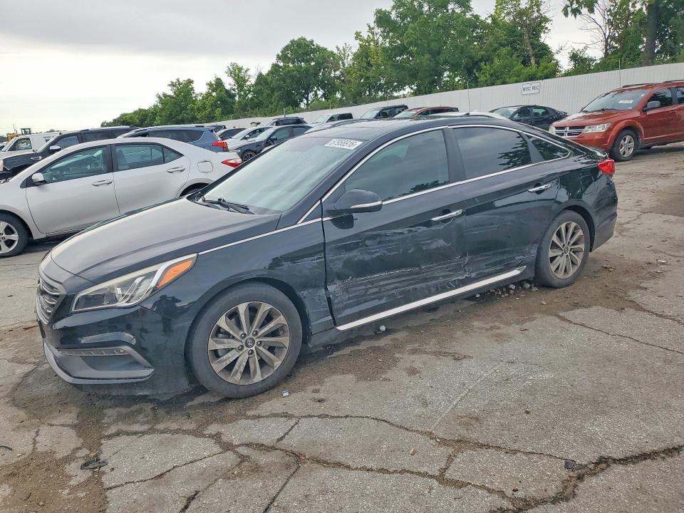 Auction sale of the 2017 Hyundai Sonata, vin: 5NPE34AFXHH513357, lot number: 57958916