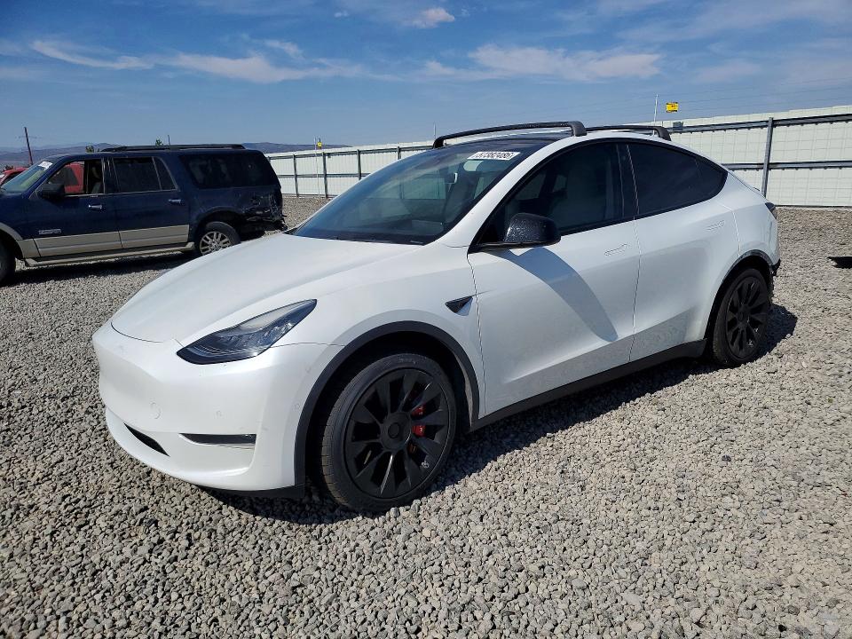 Продажа на аукционе авто 2020 Tesla Model Y, vin: 5YJYGDEE4LF055759, номер лота: 57382486