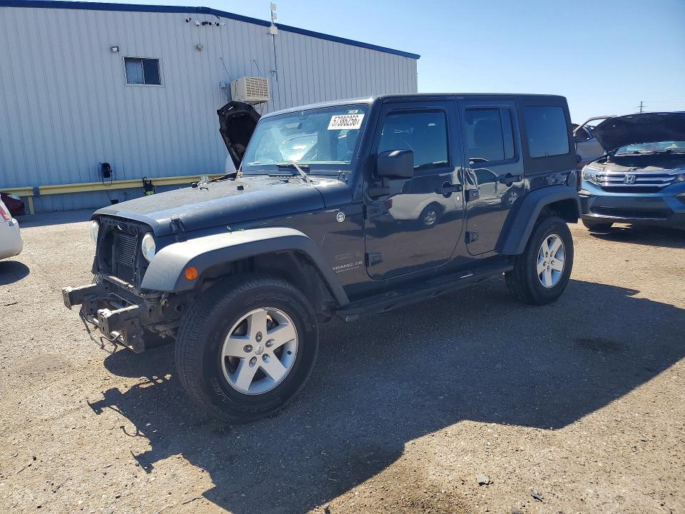 Auction sale of the 2017 Jeep Wrangler Unlimited, vin: 1C4BJWDGXHL636337, lot number: 57386256