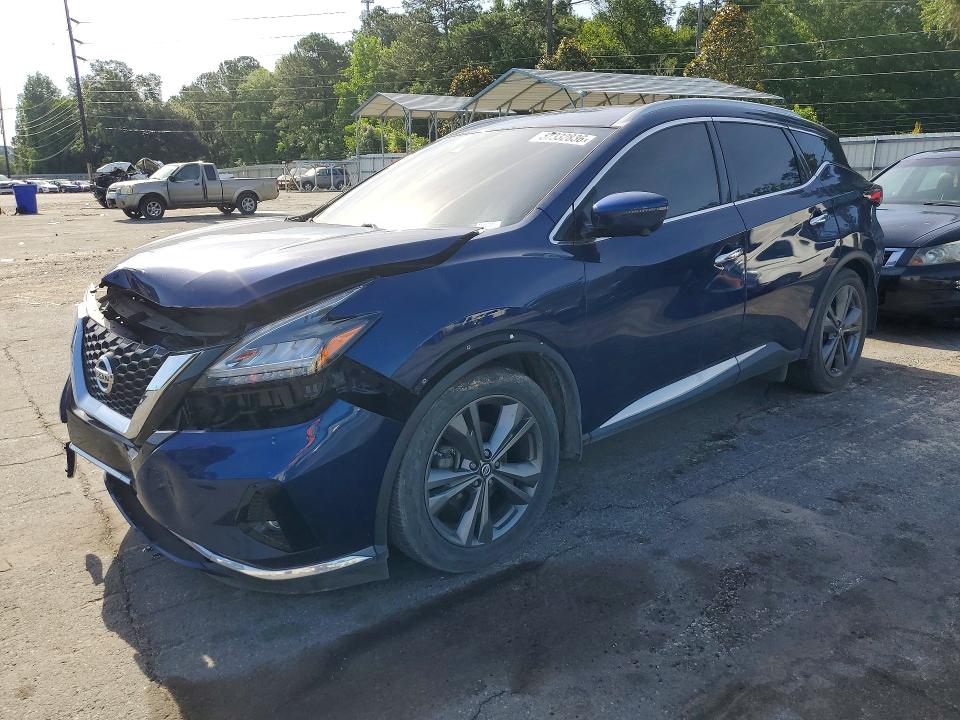 2019 Nissan Murano მანქანა იყიდება აუქციონზე, vin: 5N1AZ2MJ2KN121719, აუქციონის ნომერი: 57332836