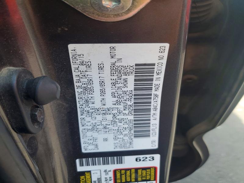 Aukcja sprzedaży 2015 Toyota Tacoma, vin: 3TMMU4FN3FM082389, numer aukcji: 58473286