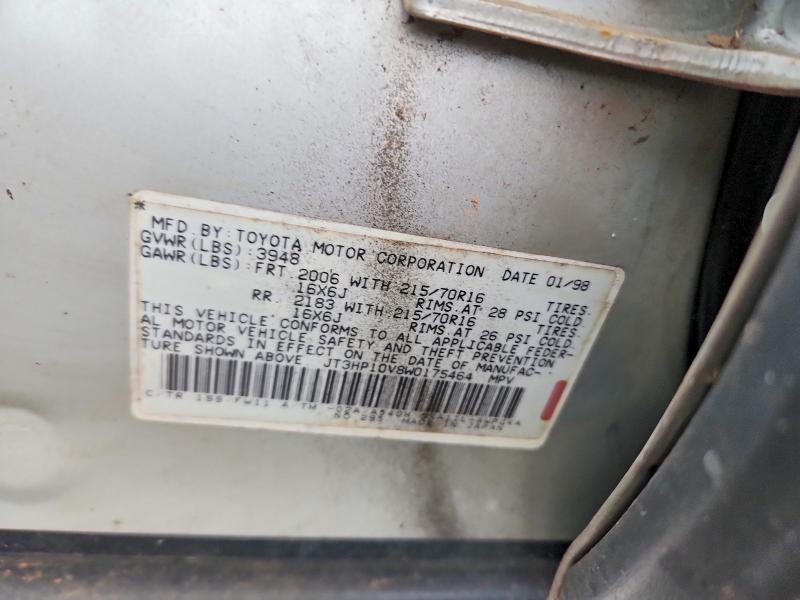 Aukcja sprzedaży 1998 Toyota Rav4, vin: JT3HP10V8W0175464, numer aukcji: 58439976
