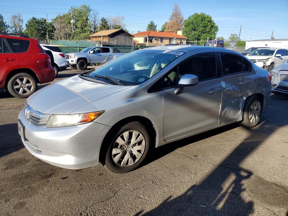Продажа на аукционе авто 2012 Honda Civic, vin: 2HGFB2F51CH319427, номер лота: 55801366