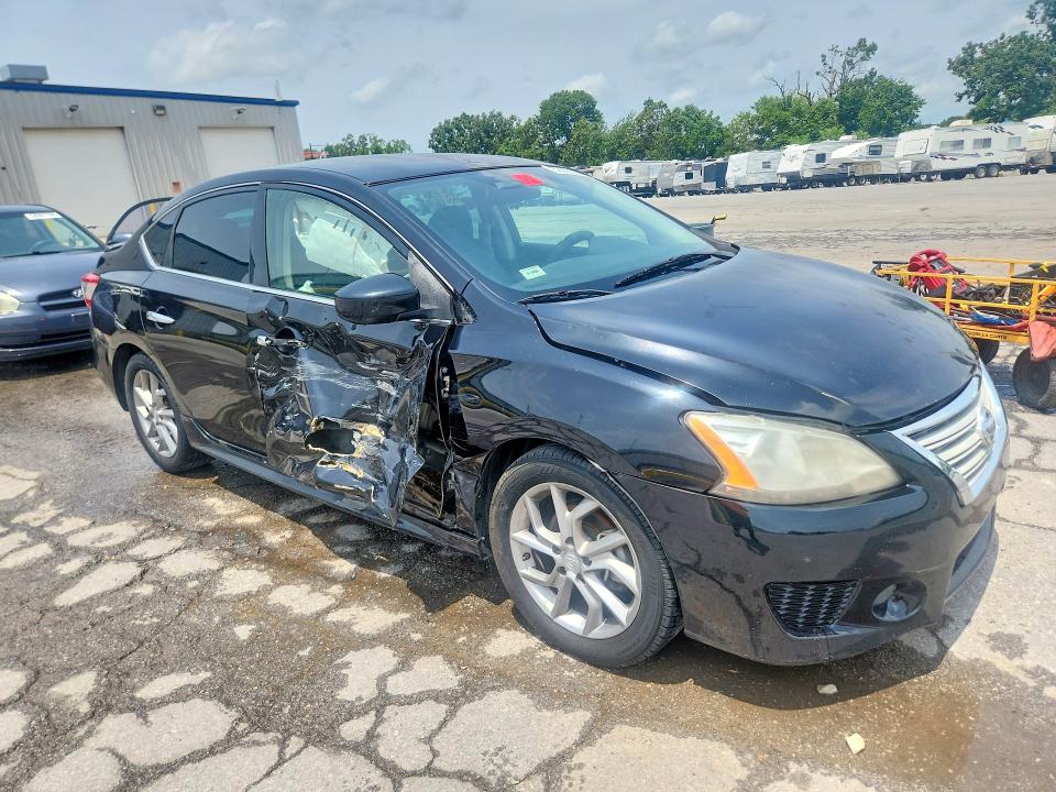 2014 Nissan Sentra მანქანა იყიდება აუქციონზე, vin: 3N1AB7APXEY340856, აუქციონის ნომერი: 58995176