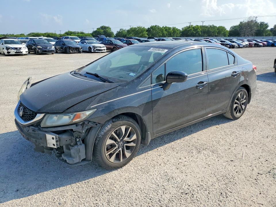 55808636 :رقم المزاد ، 2HGFB2F86EH530605 vin ، 2014 Honda Civic مزاد بيع